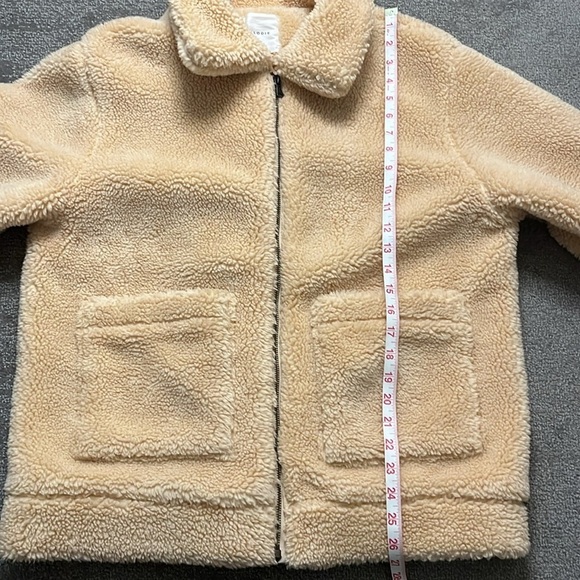 Elodie Sherpa Teddy Jacket Size L - Picture 4 of 9